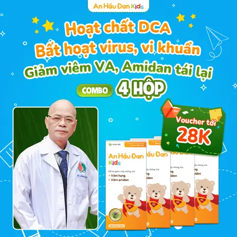 An Hầu Đan Cho Bé: Giảm Ho, Viêm Amidan, Viêm Họng Cấp Hiệu Quả