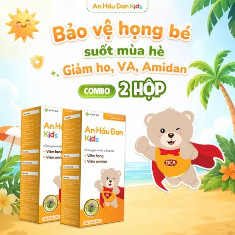 An Hầu Đan Cho Bé: Giảm Ho, Viêm Amidan, Viêm Họng Cấp Hiệu Quả