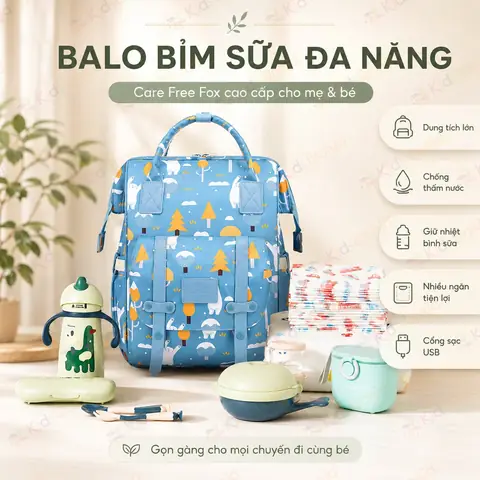 Top 10+ Mẫu Balo Bỉm Sữa Cho Mẹ & Bé: Tiện Lợi, Đa Năng, Chuẩn Thời Trang