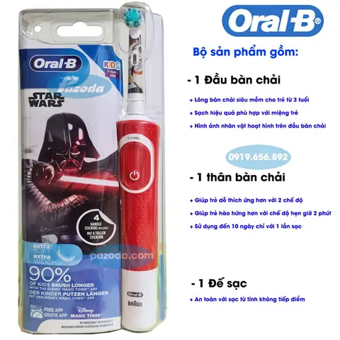 Bàn Chải Điện Oral-b Cho Bé: Chọn Loại Nào Tốt Nhất Cho Răng Sữa?