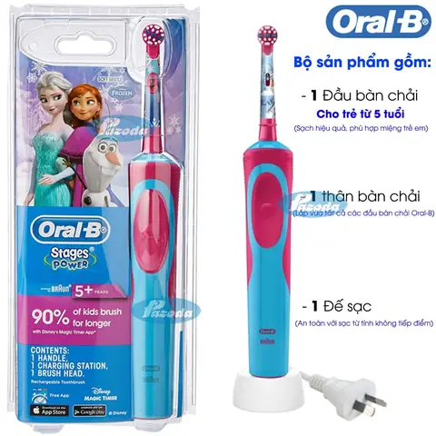 Bàn Chải Điện Oral-b Cho Bé: Chọn Loại Nào Tốt Nhất Cho Răng Sữa?