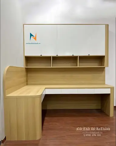 Bàn Học Chữ L Cho Bé: Hướng Dẫn Chọn Mẫu Đẹp, Tối Ưu Diện Tích & Công Năng