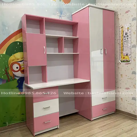 Top 10 Mẫu Bàn Học Liền Tủ Quần Áo Cho Bé: Lựa Chọn Thông Minh Cho Phòng Ngủ Top 10 Mẫu Bàn Học Liền Tủ Quần Áo Cho Bé: Lựa Chọn Thông Minh Cho Phòng Ngủ