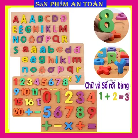 Bảng Chữ Cái Bằng Gỗ Cho Bé: Chọn Lựa An Toàn & Thông Minh