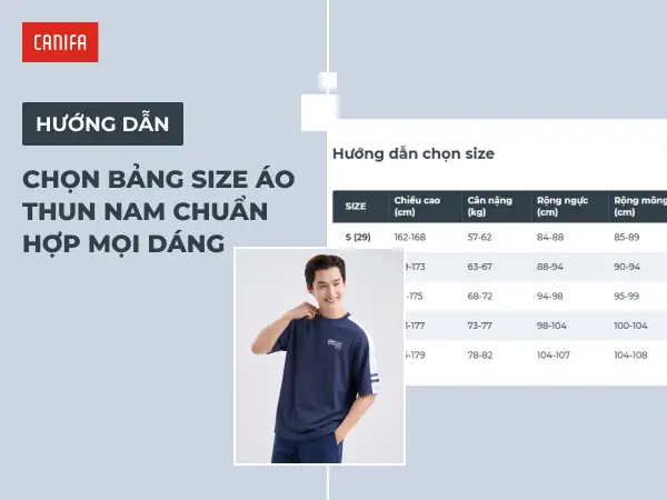 Bảng Size Quần Áo Canifa Cho Bé Chuẩn Nhất Theo Chiều Cao & Cân Nặng