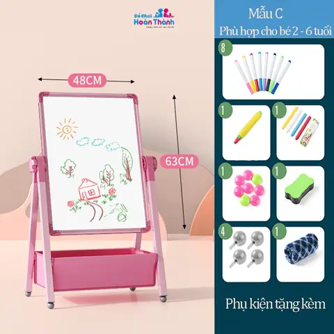 Bảng Vẽ Hai Mặt Cho Bé: Chọn Lựa Thông Minh & Hướng Dẫn Chi Tiết