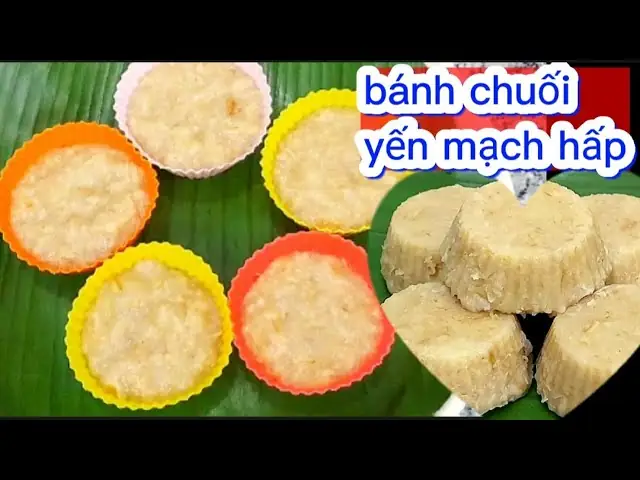 Hướng Dẫn Làm Bánh Chuối Yến Mạch Cho Bé Ăn Dặm Thơm Ngon, Dinh Dưỡng Hướng Dẫn Làm Bánh Chuối Yến Mạch Cho Bé Ăn Dặm Thơm Ngon, Dinh Dưỡng