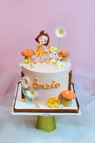 Top Mẫu Bánh Sinh Nhật Cho Bé Gái Tuổi Chó Đáng Yêu & Ý Nghĩa