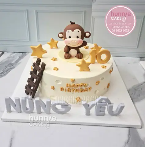 Bánh Sinh Nhật Hình Con Khỉ Cho Bé Trai: Mẫu Độc Đáo, Ý Tưởng Sáng Tạo