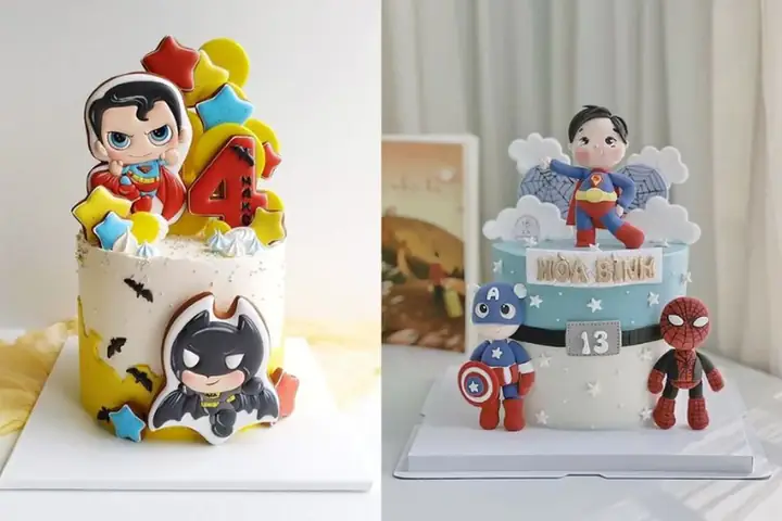50+ Mẫu Bánh Sinh Nhật Hình Siêu Nhân Đẹp Cho Bé Trai, Bé Gái & Ý Tưởng Chọn Bánh Độc Đáo