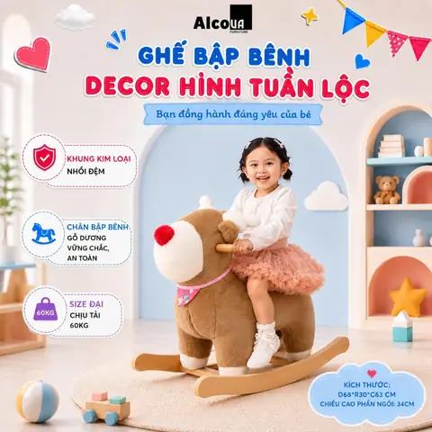 Bập Bênh Hình Thú Cho Bé: Kinh Nghiệm Chọn Mua & Các Mẫu Hot Nhất 2024