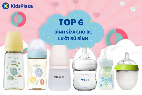 Top Bình Sữa Cho Bé Tập Bú: Chọn Loại Nào Tốt, Chống Sặc & Giống Ty Mẹ Nhất 2025 Top Bình Sữa Cho Bé Tập Bú: Chọn Loại Nào Tốt, Chống Sặc & Giống Ty Mẹ Nhất 2025