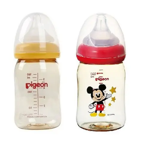 Hướng Dẫn Chọn Bình Sữa Pigeon Cho Bé Sơ Sinh: Chất Liệu, Dung Tích & Loại Phù Hợp
