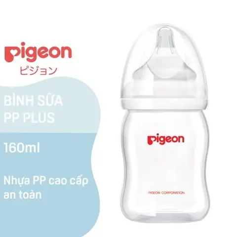 Hướng Dẫn Chọn Bình Sữa Pigeon Cho Bé Sơ Sinh: Chất Liệu, Dung Tích & Loại Phù Hợp