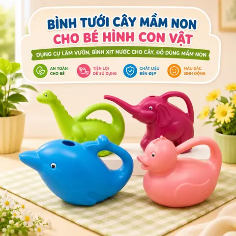 Bình Tưới Cây Cho Bé: Chọn Loại Nào Tốt Nhất & Hướng Dẫn Sử Dụng Bình Tưới Cây Cho Bé: Chọn Loại Nào Tốt Nhất & Hướng Dẫn Sử Dụng