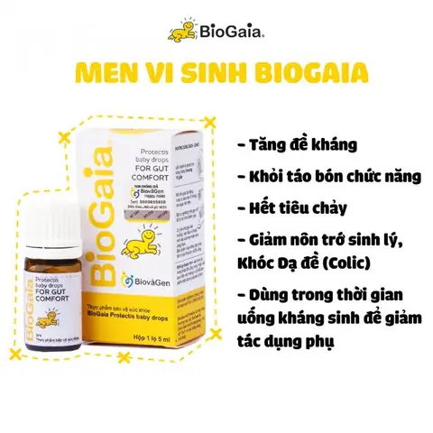 Biogaia Cho Bé: Công Dụng, Cách Dùng An Toàn & Lưu Ý Quan Trọng