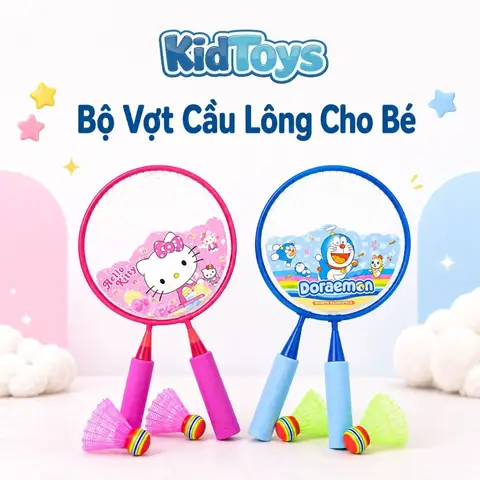Bộ Cầu Lông Cho Bé: Chọn Vợt, Quần Áo, Phụ Kiện Chuẩn Cho Bé Yêu