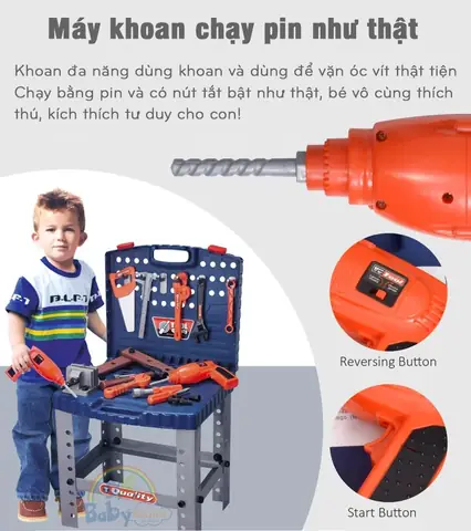 Bộ Đồ Chơi Sửa Xe Cho Bé: Khám Phá Thế Giới Thợ Máy Thông Minh Bộ Đồ Chơi Sửa Xe Cho Bé: Khám Phá Thế Giới Thợ Máy Thông Minh