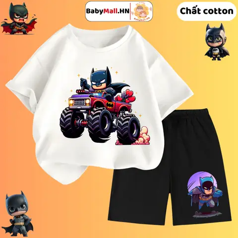 Bộ Quần Áo Batman Cho Bé Trai: Chọn Đồ Hóa Trang Siêu Nhân Bé Yêu Thích