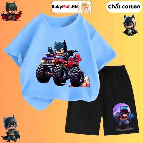 Bộ Quần Áo Batman Cho Bé Trai: Chọn Đồ Hóa Trang Siêu Nhân Bé Yêu Thích