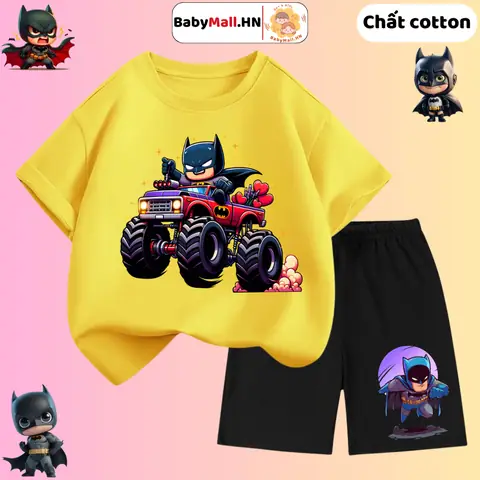 Bộ Quần Áo Batman Cho Bé Trai: Chọn Đồ Hóa Trang Siêu Nhân Bé Yêu Thích