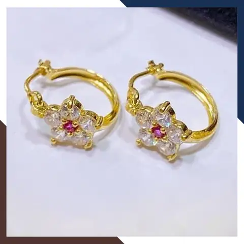 Bông Tai Vàng Tây Cho Bé Gái: Chọn Lựa An Toàn & Kiểu Dáng Xinh Xắn