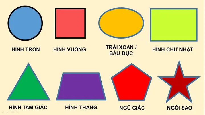 Các Loại Hình Học Cho Bé: Nhận Biết, Phân Biệt Và Ứng Dụng Thực Tế