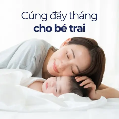 Cách Cúng Đầy Tháng Cho Bé Trai Đơn Giản: Mâm Cúng & Văn Khấn Chuẩn Nghi Thức