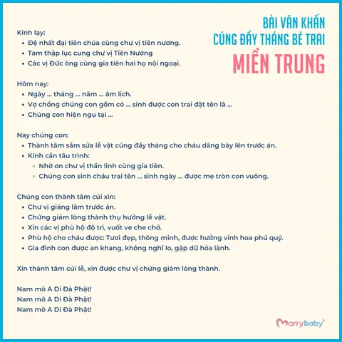 Cách Cúng Đầy Tháng Cho Bé Trai Đơn Giản: Mâm Cúng & Văn Khấn Chuẩn Nghi Thức