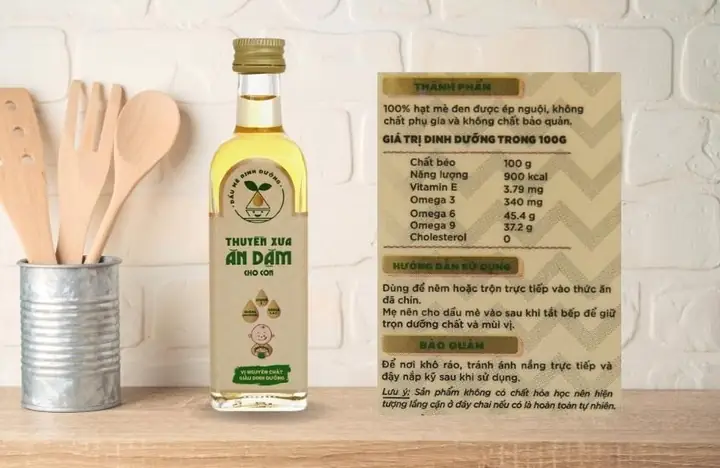 Cách Dùng Dầu Mè Cho Bé Ăn Dặm Đúng Cách, An Toàn Và Hiệu Quả Cách Dùng Dầu Mè Cho Bé Ăn Dặm Đúng Cách, An Toàn Và Hiệu Quả