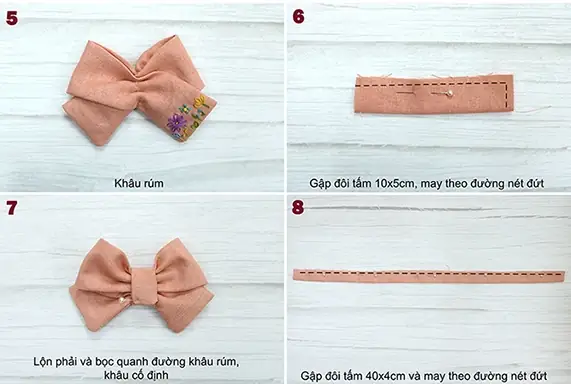 Hướng Dẫn Cách Làm Băng Đô Vải Cho Bé Gái: Đơn Giản, Xinh Xắn, Tận Dụng Vải Thừa