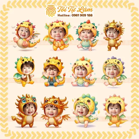 Hướng Dẫn Chi Tiết Cách Làm Chibi Sinh Nhật Cho Bé Độc Đáo