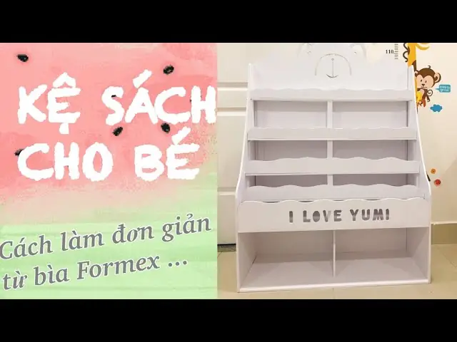 Hướng Dẫn Chi Tiết Cách Làm Giá Sách Cho Bé Bằng Nguyên Liệu Dễ Tìm