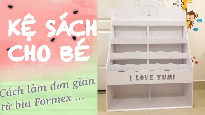 Hướng Dẫn Chi Tiết Cách Làm Giá Sách Cho Bé Bằng Nguyên Liệu Dễ Tìm