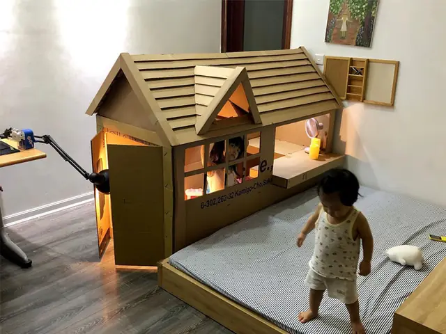 Hướng Dẫn Chi Tiết Cách Làm Nhà Cho Bé Bằng Thùng Carton Sáng Tạo Tại Nhà Hướng Dẫn Chi Tiết Cách Làm Nhà Cho Bé Bằng Thùng Carton Sáng Tạo Tại Nhà