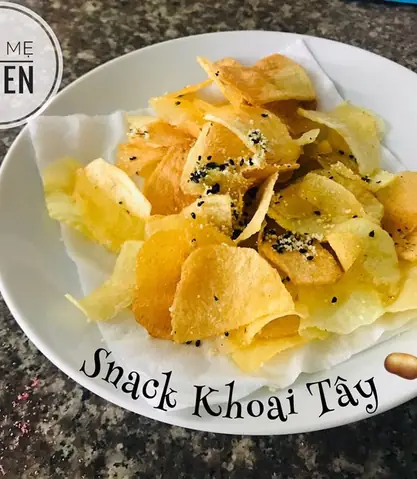 Cách Làm Snack Khoai Tây Giòn Rụm Cho Bé Vừa Ngon Vừa Dễ Làm Tại Nhà