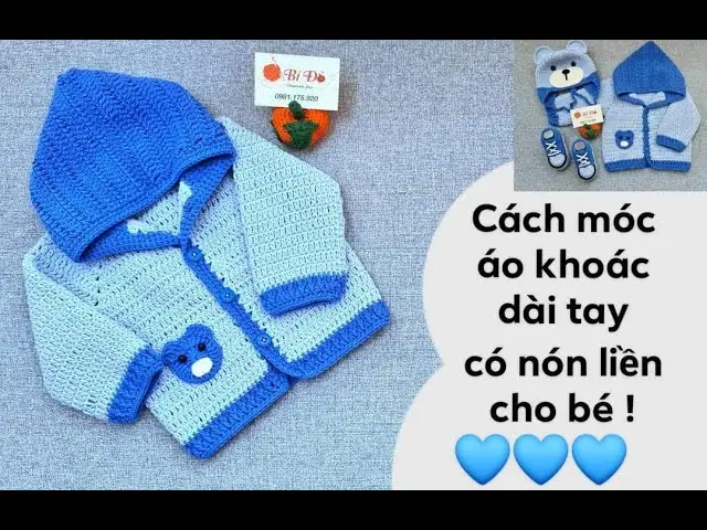 Hướng Dẫn Chi Tiết Cách Móc Áo Khoác Len Cho Bé Dễ Dàng Tại Nhà