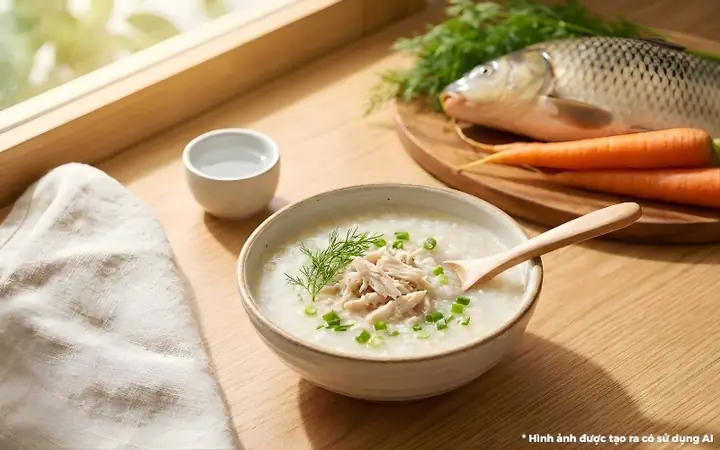 Cách Nấu Cháo Cá Chép Cho Bé Ăn Dặm Thơm Ngon, Không Tanh & Đủ Chất Cách Nấu Cháo Cá Chép Cho Bé Ăn Dặm Thơm Ngon, Không Tanh & Đủ Chất
