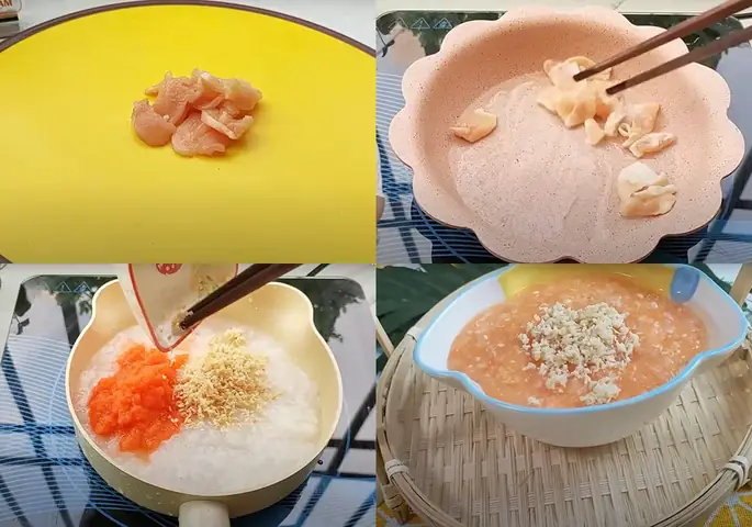 9+ Cách Nấu Cháo Gà Cho Bé Ăn Dặm Thơm Ngon, Dinh Dưỡng, Dễ Tiêu Hóa