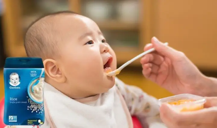 Cách Pha Bột Ăn Dặm Gerber Chuẩn Tỷ Lệ Cho Bé Mới Bắt Đầu