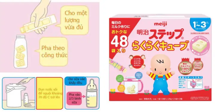 Hướng Dẫn Chi Tiết Cách Pha Sữa Non Meiji Cho Bé Sơ Sinh Chuẩn Nhật