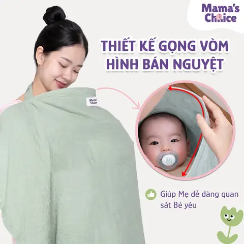 Hướng Dẫn Sử Dụng Khăn Choàng Cho Bé Bú Đúng Cách Và Tiện Lợi Hướng Dẫn Sử Dụng Khăn Choàng Cho Bé Bú Đúng Cách Và Tiện Lợi