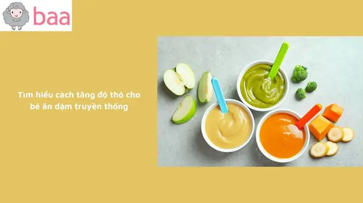 Cách Tăng Độ Thô Thức Ăn Cho Bé Theo Từng Giai Đoạn Chuẩn Khoa Học Cách Tăng Độ Thô Thức Ăn Cho Bé Theo Từng Giai Đoạn Chuẩn Khoa Học