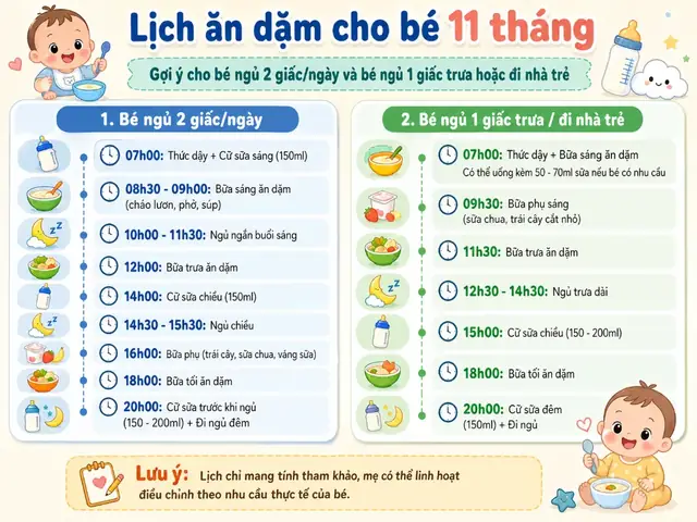 Hướng Dẫn Chi Tiết Cách Cho Bé Ăn Dặm Theo Từng Tháng Tuổi