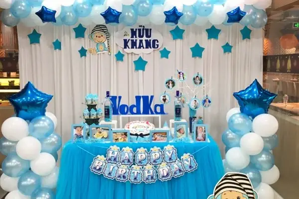 10+ Ý Tưởng Trang Trí Bàn Sinh Nhật Cho Bé Trai Đơn Giản, Ấn Tượng Tại Nhà