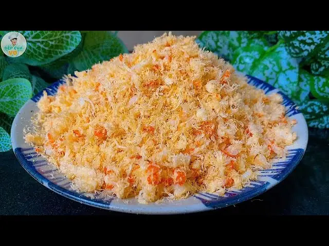 Cách Làm Chà Bông Tôm Cho Bé Ăn Dặm Thơm Ngon, Tơi Xốp Tại Nhà