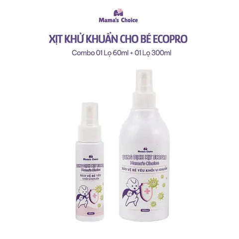 Chai Xịt Khử Trùng An Toàn Cho Bé: Tiêu Chí Chọn Lọc & Lợi Ích Vượt Trội