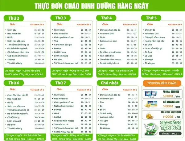 15+ Công Thức Cháo Dinh Dưỡng Cho Bé Ăn Dặm Dễ Làm, Tăng Cân Đều