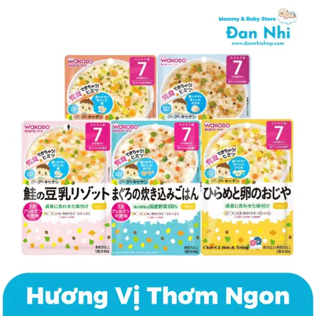 Cháo Nhật Bản Cho Bé: Chọn Loại Nào Tốt & Hướng Dẫn Sử Dụng Chi Tiết