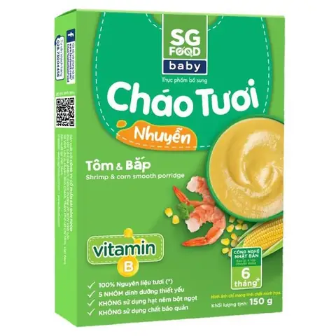 Cháo Tươi Cho Bé 6 Tháng: Nên Chọn Loại Nào Tốt, Bổ Dưỡng Nhất?
